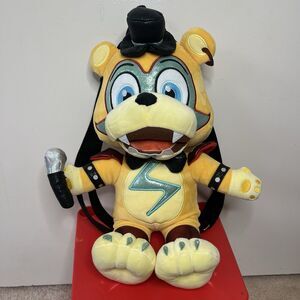 Five Night's At Freddy's Security Breach Glamrock Plush Backpack FNAF Approx 20"